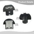 thumbnail image 3 of 1Pcs 50A For Anderson Plug Usb 3.0 Receptacle Flush Mount Recessed Plate 2 6Awg Terminals Double Flush Installation Bracket, 3 of 8