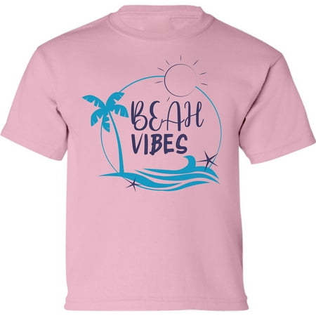 

Beach Vibes Graphic Shirt - Hot Vacation Infant Shirt - Funny Beach T-Shirt Boys Girls Outfit Gifts