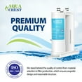 AQUACREST WF2CB Refrigerator Water Filter Compatible with Frigidaire