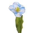 thumbnail image 2 of Artificial Tulips Flowers Fake Tulip Stems - Real Touch Faux Opening Tulips Flower for Spring Wedding Bouquet Centerpiece Floral Arrangement Wedding Cemetery Table Decor, 2 of 8