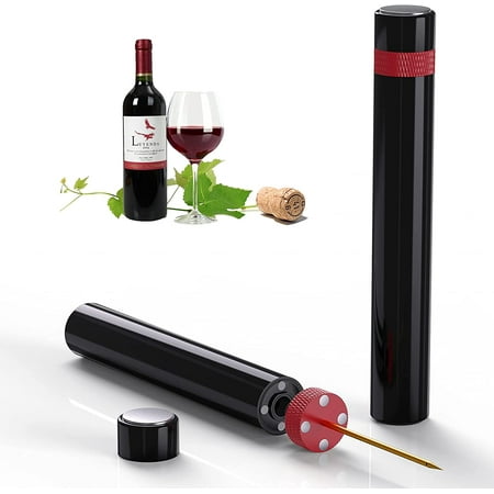 🍷 50% de réduction! ✨ Tire-bouchon à Pression d'Air – Ouvre en 3 Secondes, Design Stylo & Bouchon Inclus 🎁 main image 0