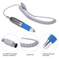 thumbnail image 3 of Electric Nail Drill Handle with Stainless Steel Material, Durable and Strong, Easy Bit Change, No Vibration, Comfortable Grip for Electric Nail Manicure Machine Nail File Pen, 3 of 8