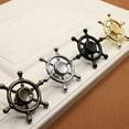 thumbnail image 4 of 2 Pcs Self-Stick Zinc Alloy Cabinet Knobs Pull Handle Anchor Shape Drawer Auxiliary Pulls Handle Helper Kitchen Sliding Door Window Wardrobe Handle Sticker Cupboard Knobs (Silver), 4 of 7