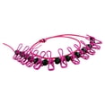thumbnail image 3 of GUOOL Portable Clothes Line Retractable Elastic Laundry Drying Clothes Line Adjustable Rose Red, 3 of 9