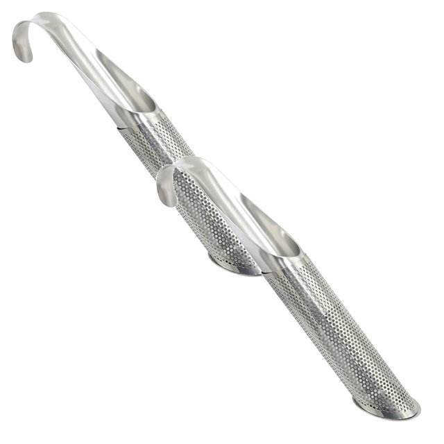 Stainless Steel Tea Diffuser 2024 Upgrade Tea Artifact Creative Pipe Stainless Steel Tea Infuser With Hanging Hook Handle Fine Holes Tea Interval Diffuser Or Loose Tea Leaf Coffee