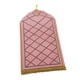 thumbnail image 3 of Alfombra de oración de franela portátil para decoración del hogar y la sala de estar. rosa grande, 3 of 9