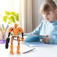 thumbnail image 5 of EGNMCR Room Decor, Home Decor Hundred Changes Joints Movable DIY Assembling Dummy Model artifacts doll, 5 of 5