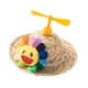 thumbnail image 4 of Gorro de paja tejido a mano, adorno para la cabeza para mascotas, accesorio bonito para disfraz de perro. Flor, 4 of 9