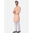 thumbnail image 3 of Indian Bollywood Style Designer Mens Cotton Chikankari Kurta Pajama Set, 3 of 7