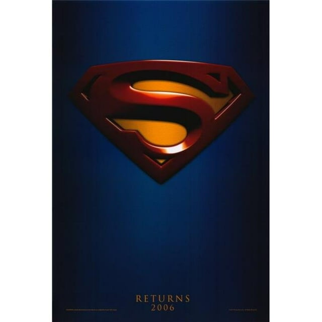 Pop Culture Graphics MOVGG2175 Superman Returns Movie Poster Print, 27 x 40