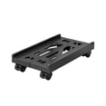 thumbnail image 1 of lionlar Mobile CPU Stand Desktop Stand Protective Sturdy Bracket Under Desk PC Black, 1 of 9