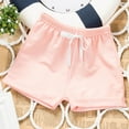 thumbnail image 2 of Ashirexll Kids Shorts, Girls Shorts, Toddler Kids Fashion Solid Color Cute Summer Leisure Frenulum Pants, 2 of 3