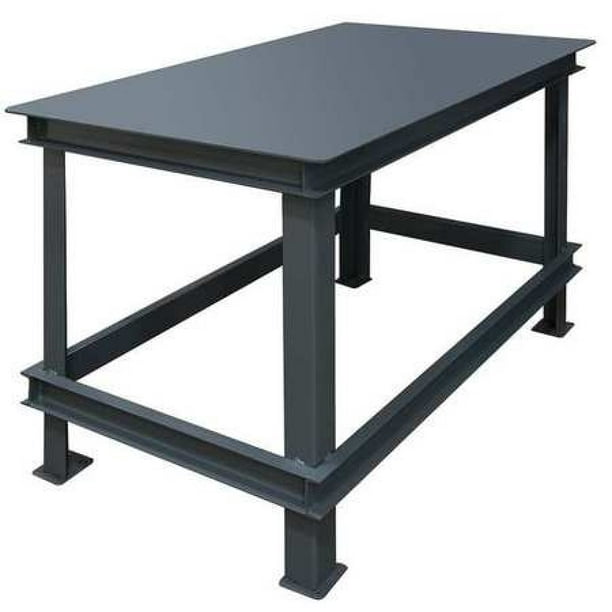 DURHAM MFG HWBMT36483495 Fixed Work Table,Steel,48" W,36" D Walmart