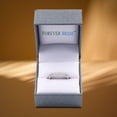 thumbnail image 6 of Forever Bride Women's 10K White Gold Pave Stackable Wedding Band, 1/4 CTTW Diamond (I2, H-I), 6 of 8