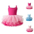 thumbnail image 2 of Lovzfmll Girls Ballet Tutu Leotard, Camisole Tutu Dress with Mesh Skirt, Soft Stretchy Bodysuit for Dancewear and Performance for 6 Months- 3 Years, 2 of 3