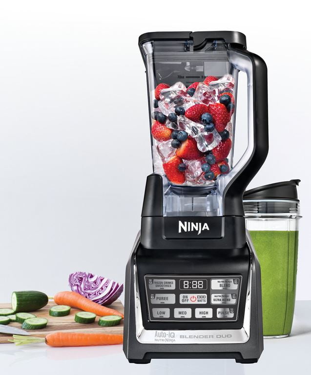 derinleştirmek Hristiyanlık kalori  Ninja Duo Auto IQ Blender with NutriNinja Single Serve Cups (BL641) -  Walmart.com