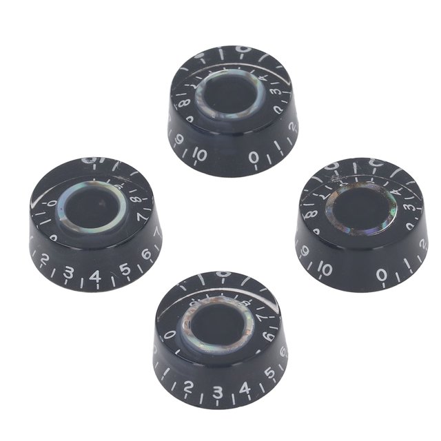 Perilla de Tono de Volumen de Velocidad de Guitarra ANGGREK 4 Piezas Resistencia Al Desgaste Eje de 6 Mm
