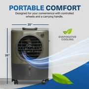 Hessaire MC18V Indoor/Outdoor Portable 500 Square Foot Evaporative Air Cooler