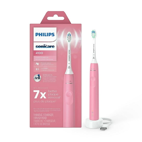 Philips Sonicare ProtectiveClean 4100 Cepillo de dientes eléctrico recargable, rosa, HX6815/01