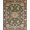 Olive Green Brown, Pattern 7, variant on ODIKA Boho Distressed Vintage Scrollwork Border Decorative Tone Retro for Playroom, Bedroom, Reading Nook, Pet Friendly & Kids Safe Play