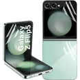 thumbnail image 1 of Suitable for Samsung Galaxy Z Flip 5 screen protector, HD full coverage outer screen + inner screen Tpu soft film + back cover flexible screen protector, 1 of 5
