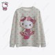 thumbnail image 1 of Sudadera con capucha Kawaii Y2K para Mujer, Jersey Harajuku con estampado de HELLO KITTY, Ropa con capucha, 1 of 4