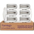 thumbnail image 1 of fafa-Original Blades - Women's Razor Refill Pack for Comfortable Shaving - Aloe Vera & Shea Butter - Razor Head Replacements with 5 Sharp Blades - 6 Count, 1 of 4