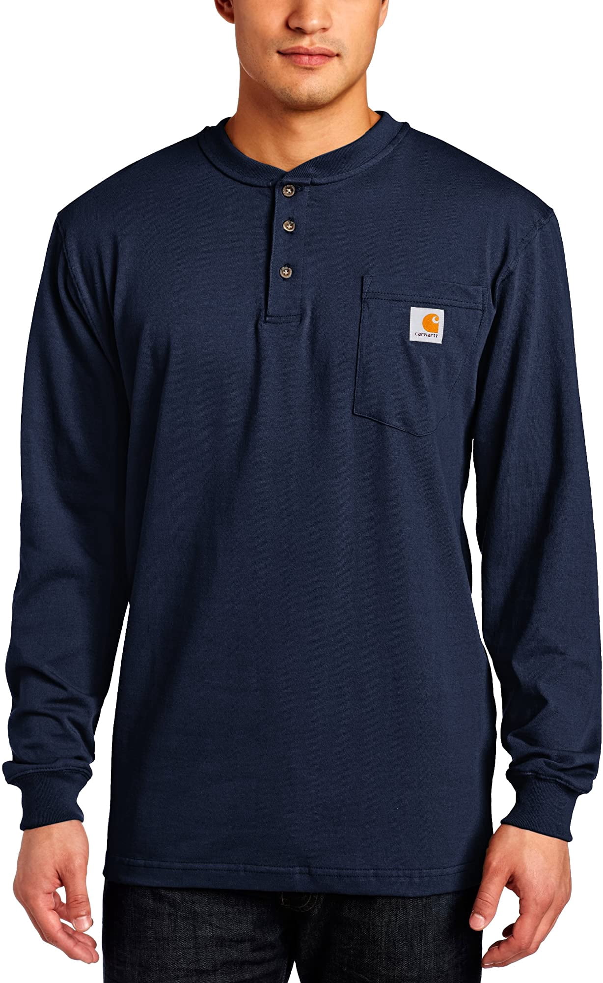 Carhartt Mens Workwear Pocket Henley 