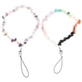thumbnail image 4 of 2pcs Beaded Phone Chains Decorative Phone Lanyards Anti-skid Phone Charms Multi-function Phone Strings, 4 of 6