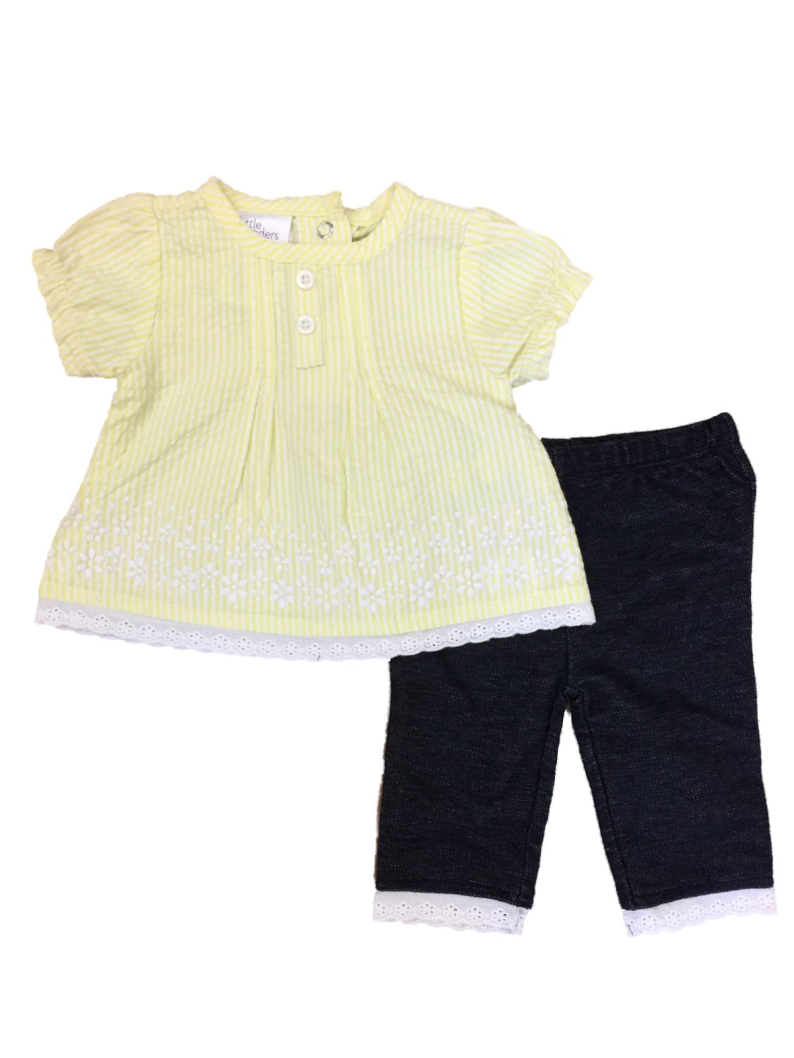 yellow newborn outfit girl
