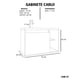 thumbnail image 5 of Gabinete De Baño CARLO Con Lavabo Y Llave Minimalista, 5 of 5