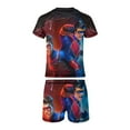 thumbnail image 6 of Henry Danger Boys Two Piece Swimsuit Kids Swimwear Set Short Sleeve Bathing Suit Trunks And Shirt, 6 of 7