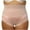 Pink, variant on yillto Womens Plus Size Panties High Waist Full Coverage Briefs Panty Ladies Breathable Underwear