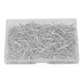 thumbnail image 2 of T Pins, 500 Pcs Aiguilles en Acier Inoxydable T Perruque Aiguilles en Forme de T Intégration Sans Couture, 2 of 8