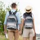 thumbnail image 4 of Disketp 3d Lighthouse in the Surf print Canvas Backpack Lightweight Travel Daypack Student Rucksack Laptop Backpack-Medium, 4 of 5