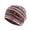 Rose red pinstripes, variant on Yokua Multiuse Slouch Turban Hat Breathable Soft Headwrap Hat for Various Occasion