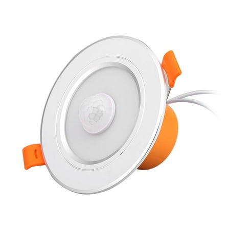 

EDFRWWS Human Motion Sensor LED Ceiling Light Restaurant Bathroom Balcony Lamp (9W)