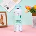 thumbnail image 2 of 24oz/32oz Cherry  Water Bottle , Special Edition Water Bottle | Leak-Proof Insulated Stainless Steel with Built-in Straw – Perfect for School, Office & Travel, 2 of 6