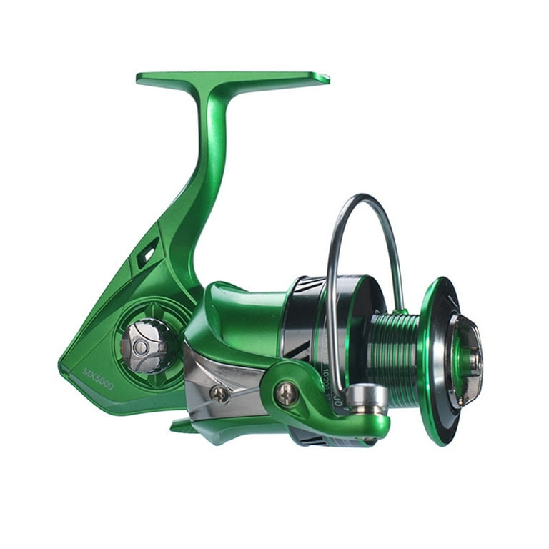 One opening Green Spinning Fishing Reel High Speed Fishing Reel Lightweight  Smooth Fishing Accessory