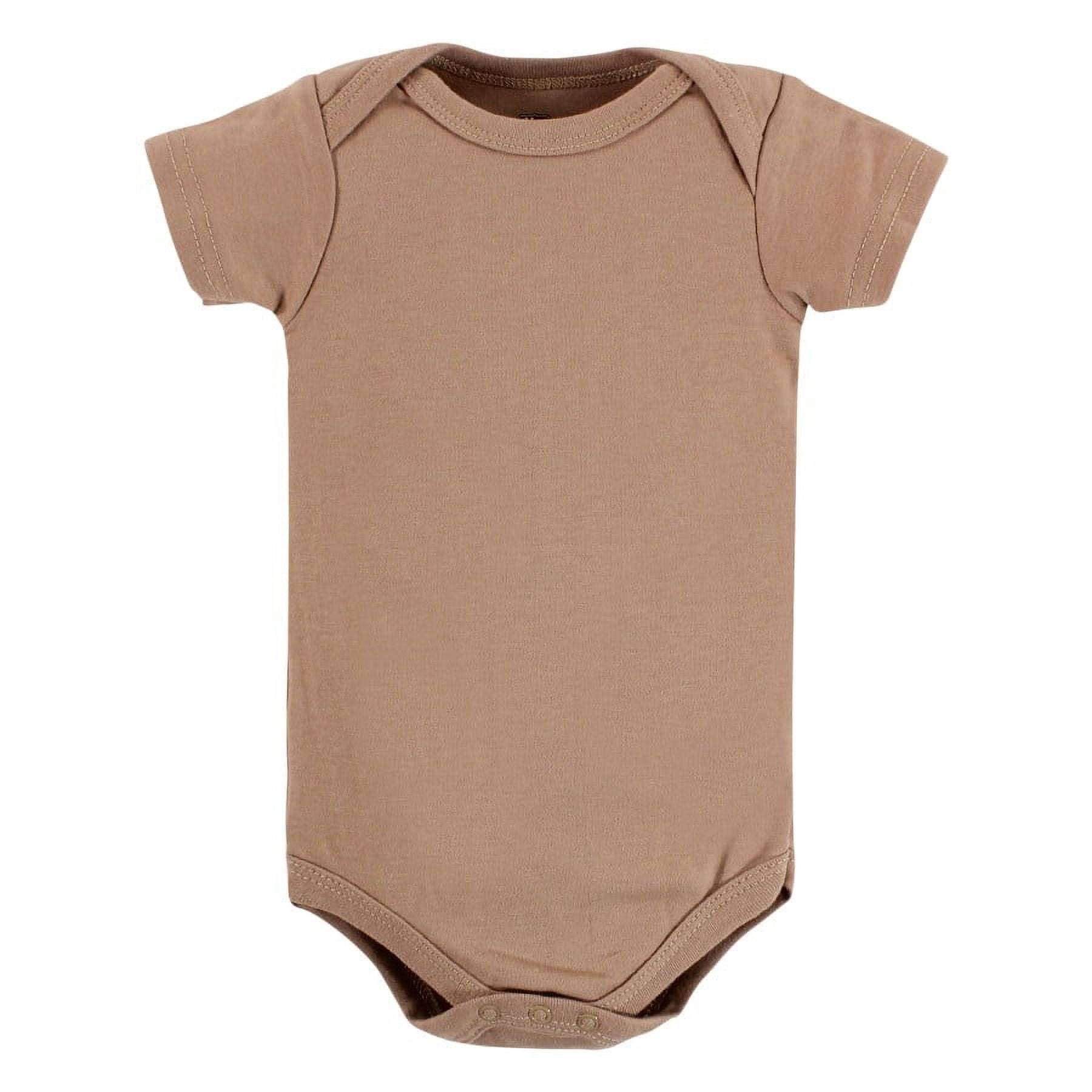 Hudson Baby Cotton Bodysuits, Animal Adventure, 12-18 Months