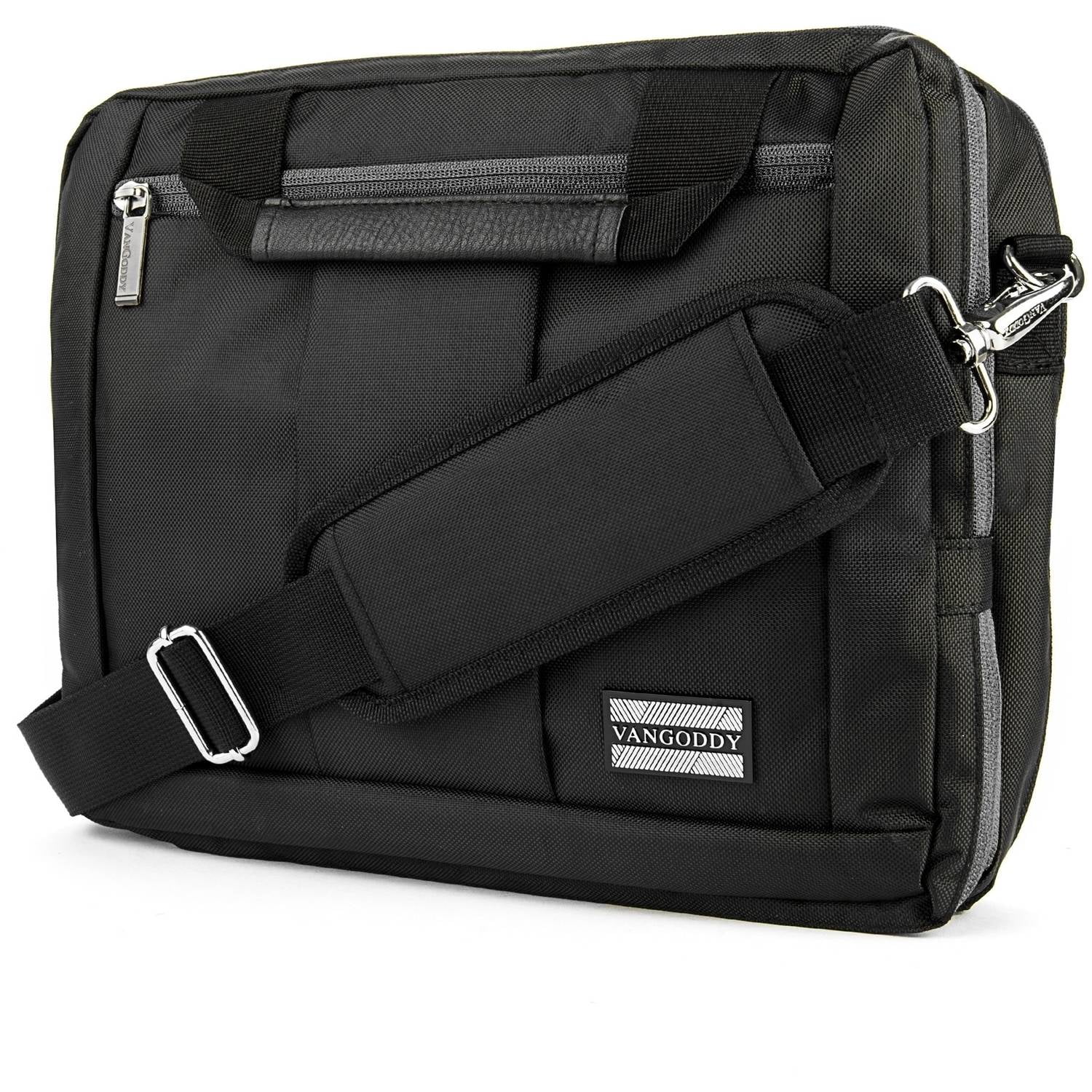 VANGODDY El Prado 3 in 1 Hybrid Backpack / Briefcase / Messenger Bag fits 14, 15, 15.6-inch Laptops Devices (Assorted Colors)