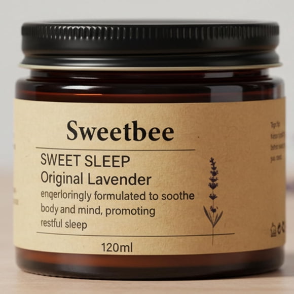 Crema de manteca de magnesio SweetBee de EYUTRD, 120 ml
