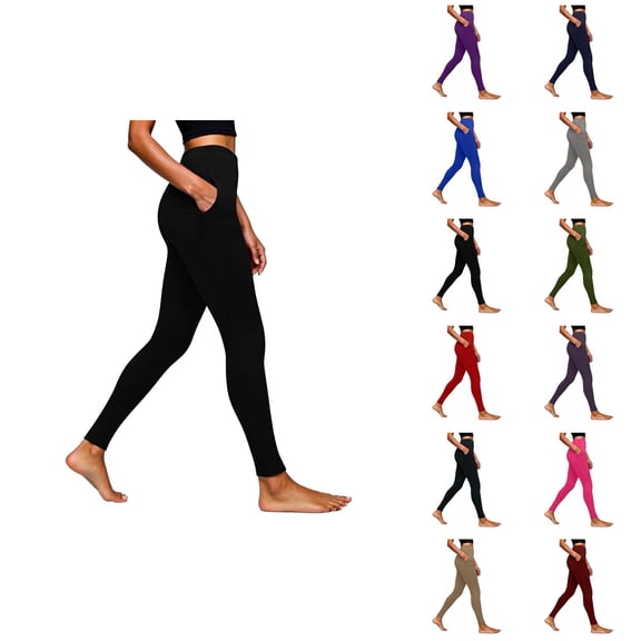 Lifting Leggings for Women High Waisted Stretchy Tight Leggings Workout Gym Yoga Pants with Pockets