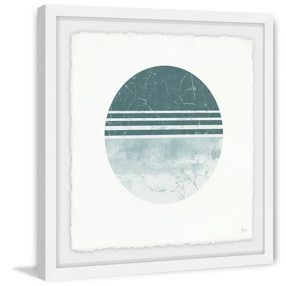 Rising Stratosphere Framed Painting Print