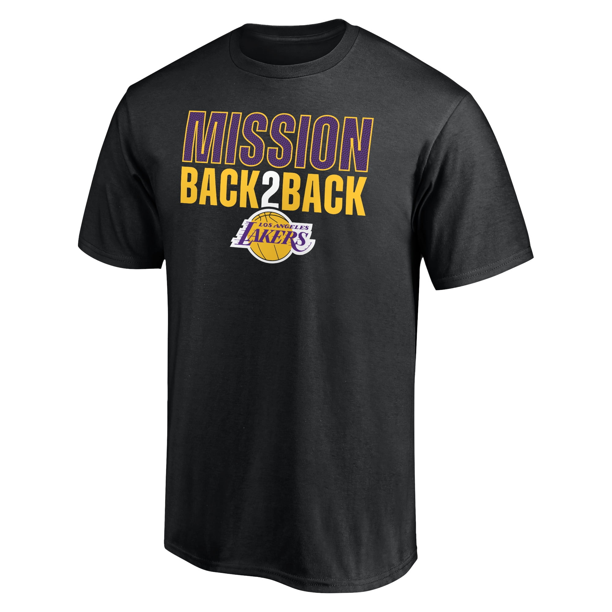 Los Angeles Lakers Fanatics Branded Mission Back 2 Back T Shirt Black Walmart Com Walmart Com Los Angeles Lakers Fanatics Branded Mission Back 2 Back T Shirt Black Walmart Com Walmart Com