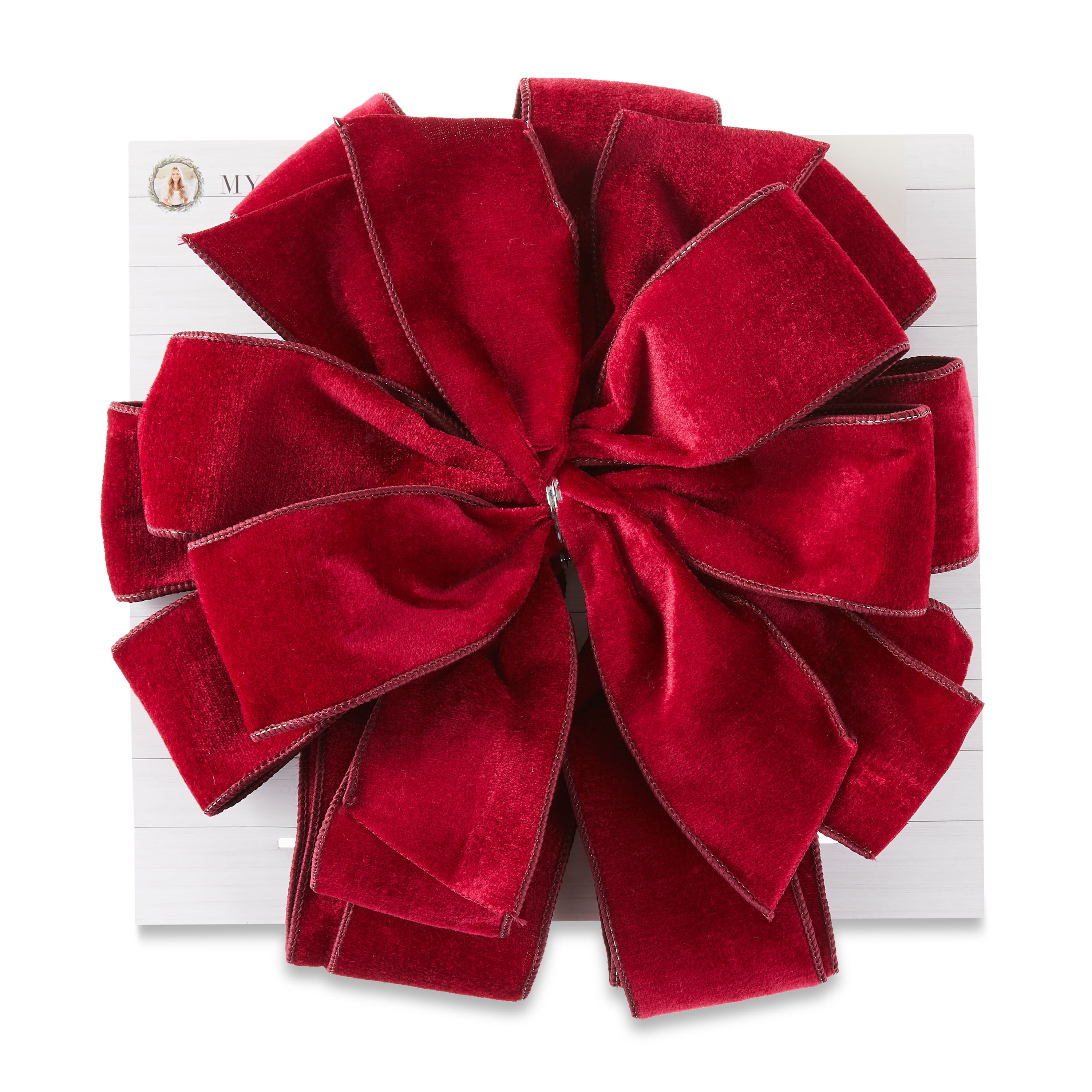 Burgundy Velvet Ribbon for Christmas Tree Gift Wrapping 5/8Inch×10Yd, Thin  Vintage Wine Velvet Ribbon for Choker Necklace, Wedding Party Decors, Hair