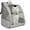 Gray, variant on Pet Backpack Carrier for Small Dogs & Cats | Up to 15lbs Capacity | Foldable with Breathable Mesh Windows | Ideal for Travel, Hiking & Outdoor Adventures（Gray）