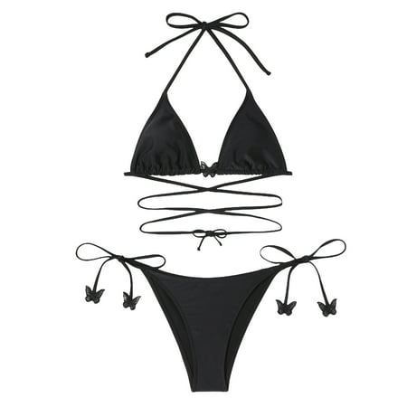 ANINEO Sexy 2025 Swimsuit Women Swimwear Push Up Bikini Set Thong Brazilian Bathing Suit Beach Wear Comfort Hawaii Summer Tropical Brazilian Beachwear