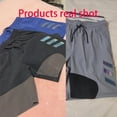 thumbnail image 3 of Summer Men's Shorts Quick Dry Basketball Cycling Gym Fitness High Quality Sweatpants Male Shorts For Men Clothing, 3 of 6