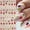 Style-4, variant on Easter Nail Art Stickers 2 Pcs Bunny Nail Stickers Colorful Flowers Nail Supplies 5D Embossed Nail Decals Pink White Eggs Rabbit Nails Decoration for Women Easter Day DIY Acrylic Manicure Accessories